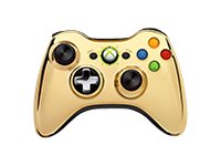 Microsoft Xbox 360 Special Edition Chrome Series Wireless Controller 43g 00055